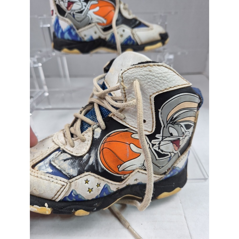 Vintage Space Jam Toddler Shoe‎ size 7.5 sneakers Rare Looney Tunes Bugs Bunny - Picture 3 of 16